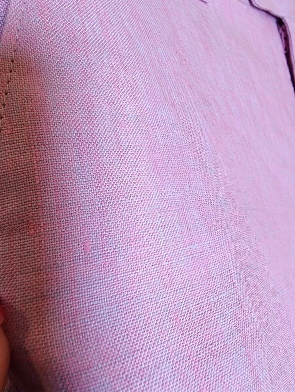 33x32 100% Linen Pink Pants Bar lll Men's Size 33 Slacks Dress Pants Breathable